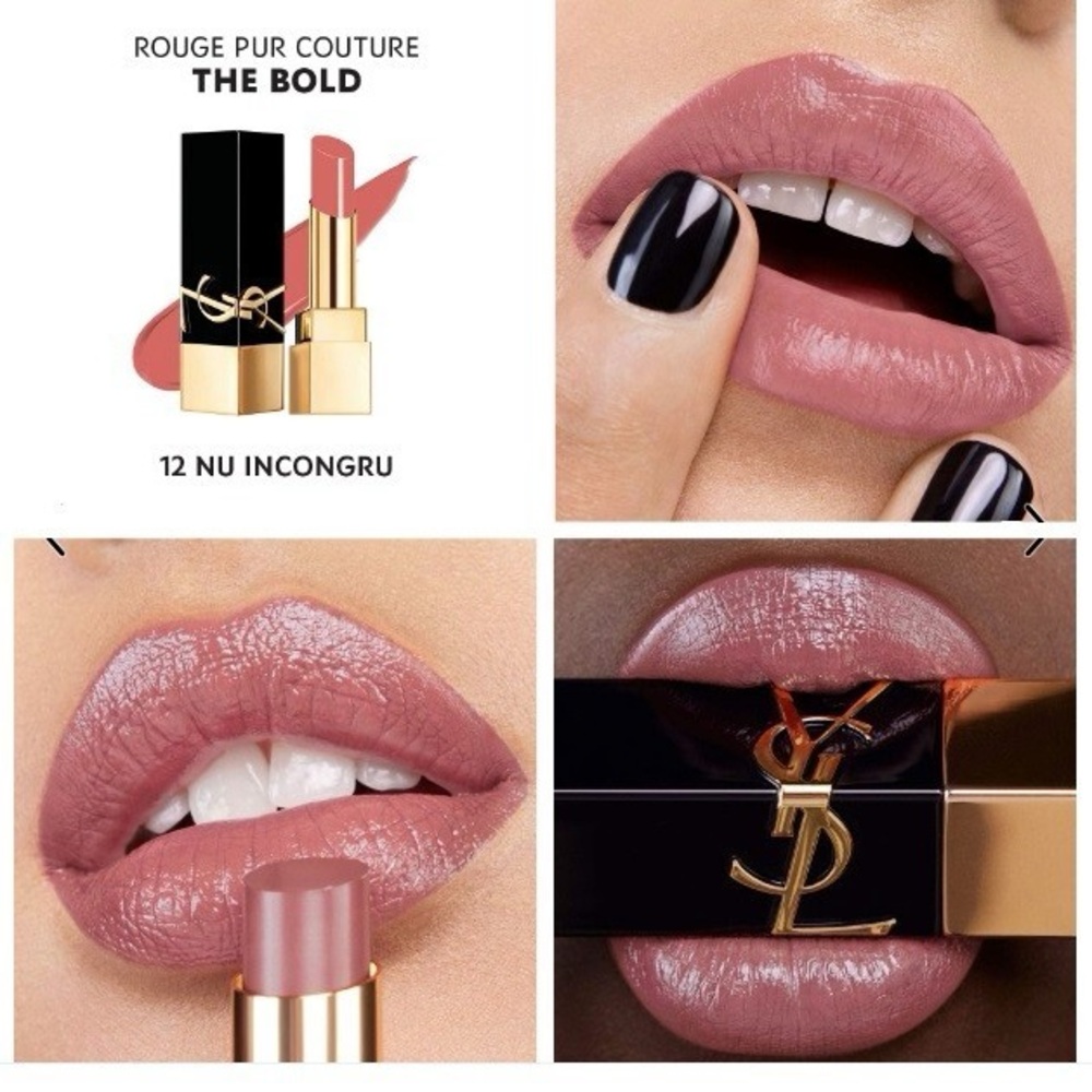 YSL Rouge Pur Couture The Bold Lipstick - 12 NU Incongru